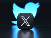 Twitter/X logo graphic